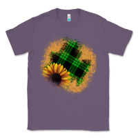Lavender sunflower christmas patch Classic Tee - JahusDesignShop