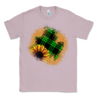 Lilac sunflower christmas patch Classic Tee - JahusDesignShop