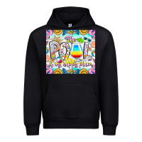 Black The Pool Is My Happy Place Urban Hoodie - CowhideDigitalArt