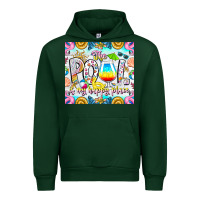 Forest Green The Pool Is My Happy Place Urban Hoodie - CowhideDigitalArt