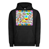 Pigment Black The Pool Is My Happy Place Urban Hoodie - CowhideDigitalArt