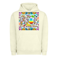 Pigment Pistachio The Pool Is My Happy Place Urban Hoodie - CowhideDigitalArt