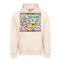Sandshell The Pool Is My Happy Place Urban Hoodie - CowhideDigitalArt