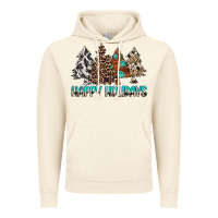 Vintage Artic Happy Holidays Trees Vintage Hoodie - MaliasSmallBusiness