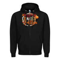 Black leaves and lattes Zipper Hoodie - CowGirlArtShop