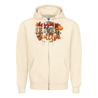 Leaves And Lattes Zipper Hoodie | Teevron