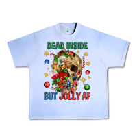 Grape Ice Dead Inside But Jolly Af Urban Heavy Tee - BundleAndBundleShop