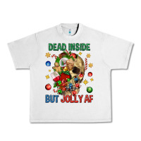 Lunar Rock Dead Inside But Jolly Af Urban Heavy Tee - BundleAndBundleShop