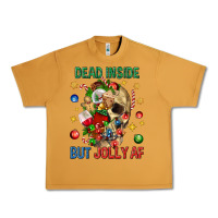 Peanut Butter Dead Inside But Jolly Af Urban Heavy Tee - BundleAndBundleShop