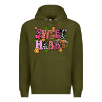 Army Green sweetheart olivia Premium Hoodie - OliviaCreatesArt