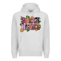 Dove Grey sweetheart olivia Premium Hoodie - OliviaCreatesArt