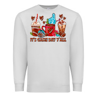 Dove Grey American Football Coffee Cup Premium Sweatshirt - FaDigitalArtStudio