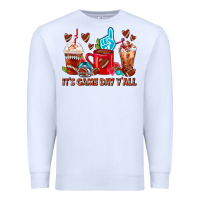 White American Football Coffee Cup Premium Sweatshirt - FaDigitalArtStudio