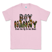 Bubblegum Pink boy nanny from son up to son down Classic Tee - CowhideDigitalArt