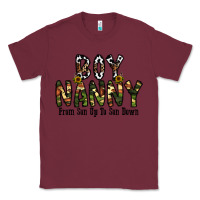Burgundy boy nanny from son up to son down Classic Tee - CowhideDigitalArt
