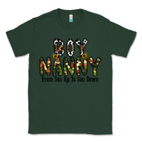 Sports Green boy nanny from son up to son down Classic Tee - CowhideDigitalArt
