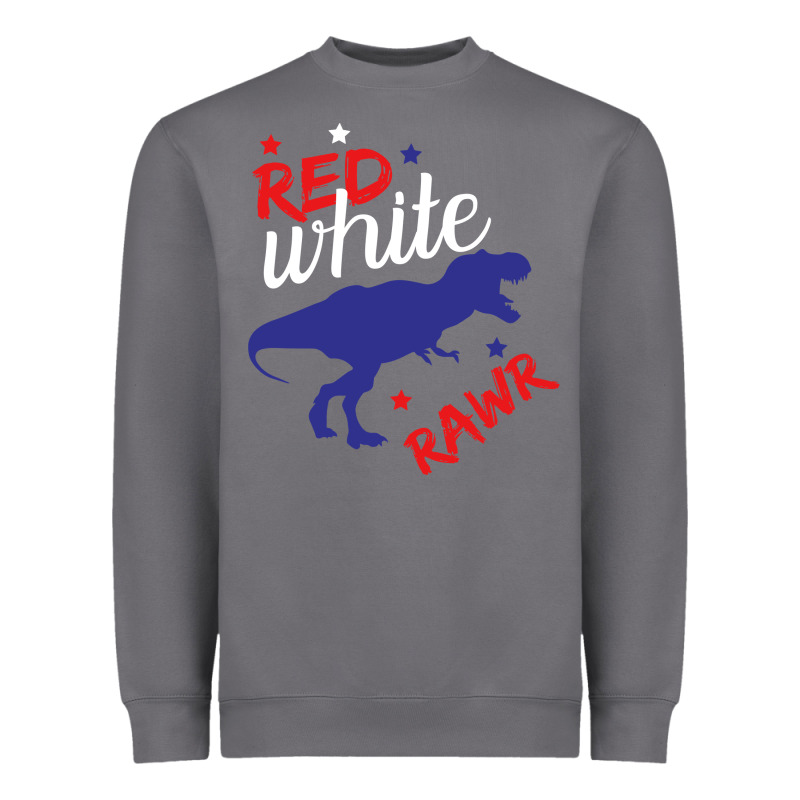 4th Of July Dinosaur Heavyweight Sweatshirt by Bettercallsaul | Teevron