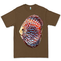 Cacao Discus Fish Premium Tee - LillyAllenDesigns