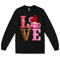 Black love valentines day gnomes Long Sleeve Tee - RanaPortraitStore