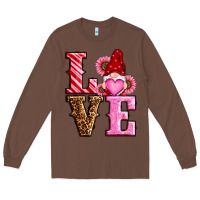 Chestnut love valentines day gnomes Long Sleeve Tee - RanaPortraitStore