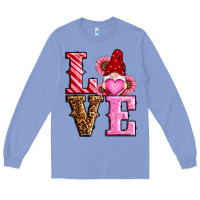 Colony Blue love valentines day gnomes Long Sleeve Tee - RanaPortraitStore
