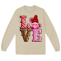 Mushroom love valentines day gnomes Long Sleeve Tee - RanaPortraitStore