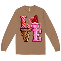 Toasted Coconut love valentines day gnomes Long Sleeve Tee - RanaPortraitStore
