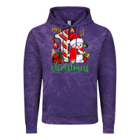 Cloud Purple My 1st. Christmas with cute snowman Vintage Hoodie - NancyCooperArtShop