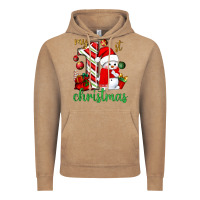 Vintage Coffee My 1st. Christmas with cute snowman Vintage Hoodie - NancyCooperArtShop
