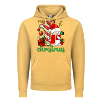 Vintage Mustard My 1st. Christmas with cute snowman Vintage Hoodie - NancyCooperArtShop