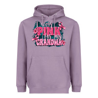 Lavender i wear pink for my grandma Heavyweight Hoodie - FaDigitalArtStudio