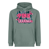 Sage i wear pink for my grandma Heavyweight Hoodie - FaDigitalArtStudio