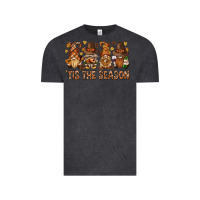 Vintage Black 'tis the season gnomies bbs Vintage Tee - BundleAndBundleShop