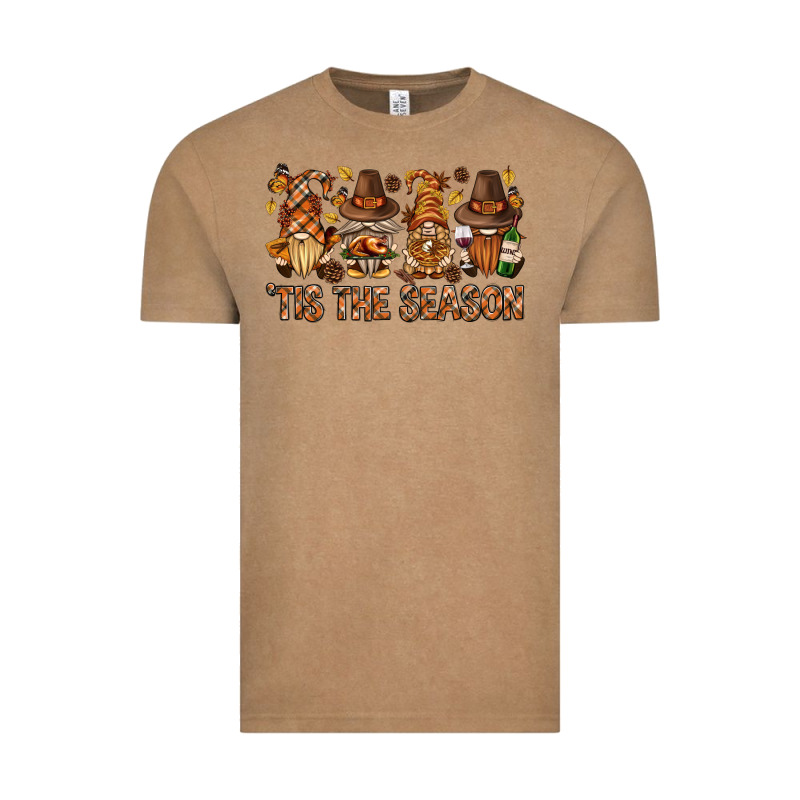 'tis The Season Gnomies Bbs Vintage Tee by BundleAndBundleShop | Teevron