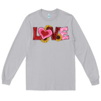 Moon Dust valentines day love sunflowers Long Sleeve Tee - RanaPortraitStore
