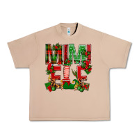 Burro Christmas Mimi Elf Urban Heavy Tee - BundleAndBundleShop