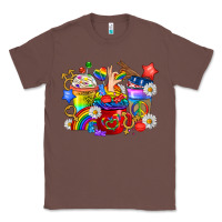 Chestnut LGBTQ+ Pride Coffee Cups Classic Tee - BundleAndBundleShop