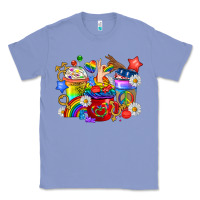 Colony Blue LGBTQ+ Pride Coffee Cups Classic Tee - BundleAndBundleShop