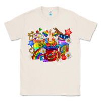 Natural LGBTQ+ Pride Coffee Cups Classic Tee - BundleAndBundleShop