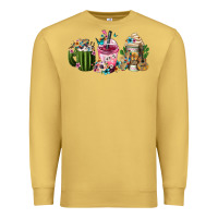 Antique Gold Mexican Day Of The Dead Coffee Cups Premium Sweatshirt - FaDigitalArtStudio