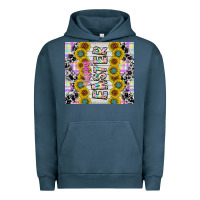 Pigment Midnight Navy happy easter Urban Hoodie - CowhideDigitalArt