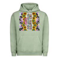Pigment Oil Green happy easter Urban Hoodie - CowhideDigitalArt