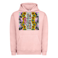 Pigment Salmon happy easter Urban Hoodie - CowhideDigitalArt