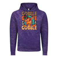 Cloud Purple Gobble Gobble Gobble Vintage Hoodie - MaliasSmallBusiness
