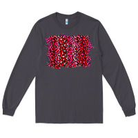 Smoke pink leopard background Long Sleeve Tee - RanaPortraitStore