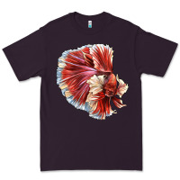 Plum Betta Fish Premium Tee - LillyAllenDesigns