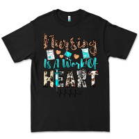 Black nursing is a work of heart Premium Tee - JahusDesignShop