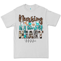 Dove Grey nursing is a work of heart Premium Tee - JahusDesignShop