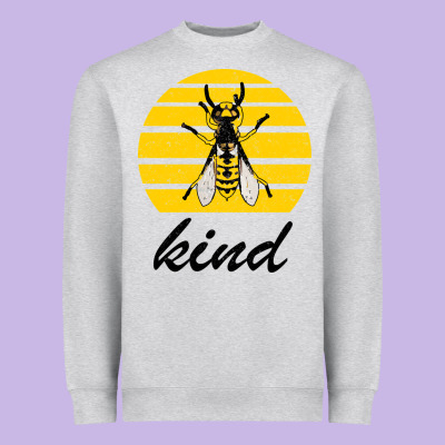 Bee Kind Heavyweight Sweatshirt Designed By Bettercallsaul