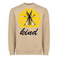 Mushroom Bee Kind Heavyweight Sweatshirt - Bettercallsaul